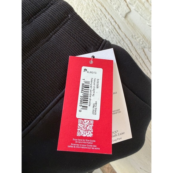 Spanx AirEssentials Luxe Straight Leg Pant Very Black Womens Size XL NWT - Picture 6 of 9